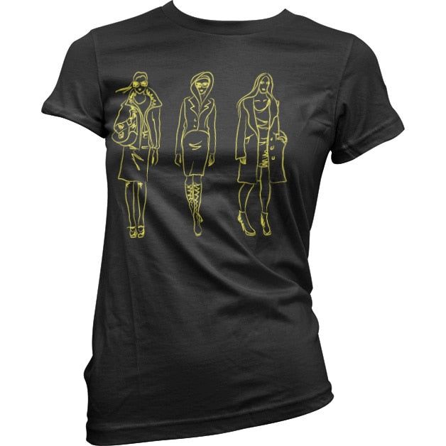 Catwalk Yellow Girly Tee