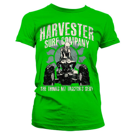 Harvester Surf Co. - Tractors Sexy Girly T-Shirt