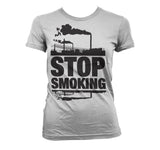 Stop Smoking Girly T-Shirt