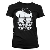 Kick Ass Crew Skull Girly T-Shirt