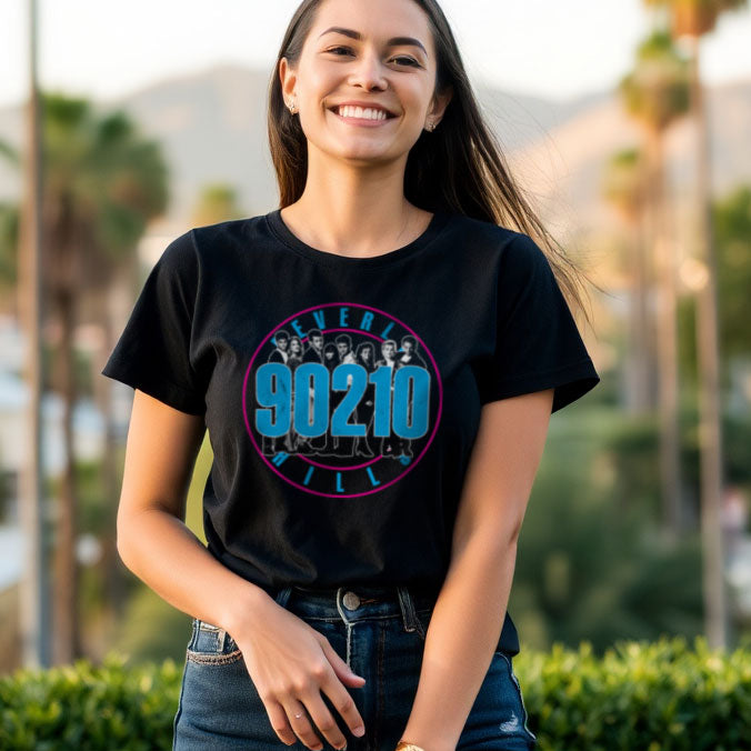 Beverly Hills 90210 Cast Girly Tee