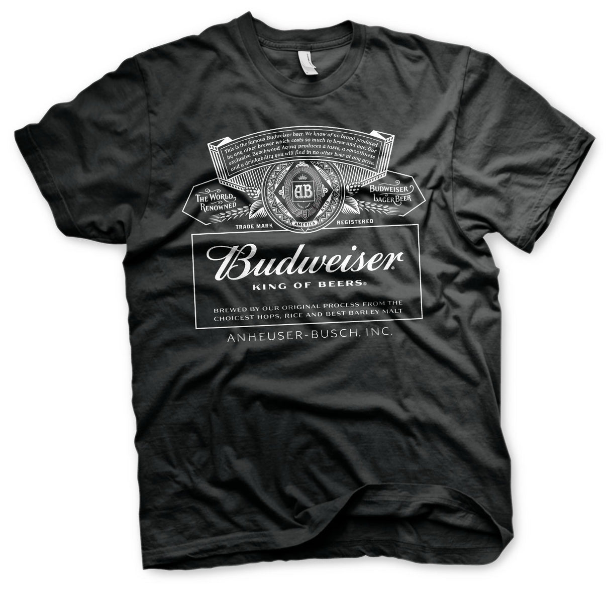 Budweiser White Logo T-Shirt