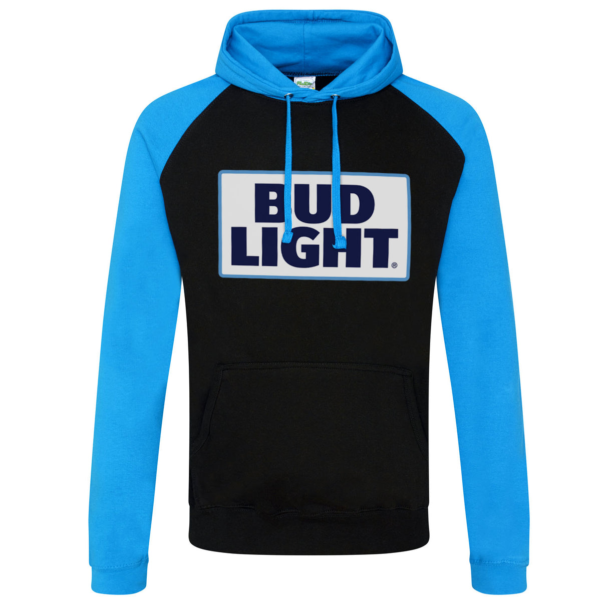 Bud Light Logo Baseball Hoodie