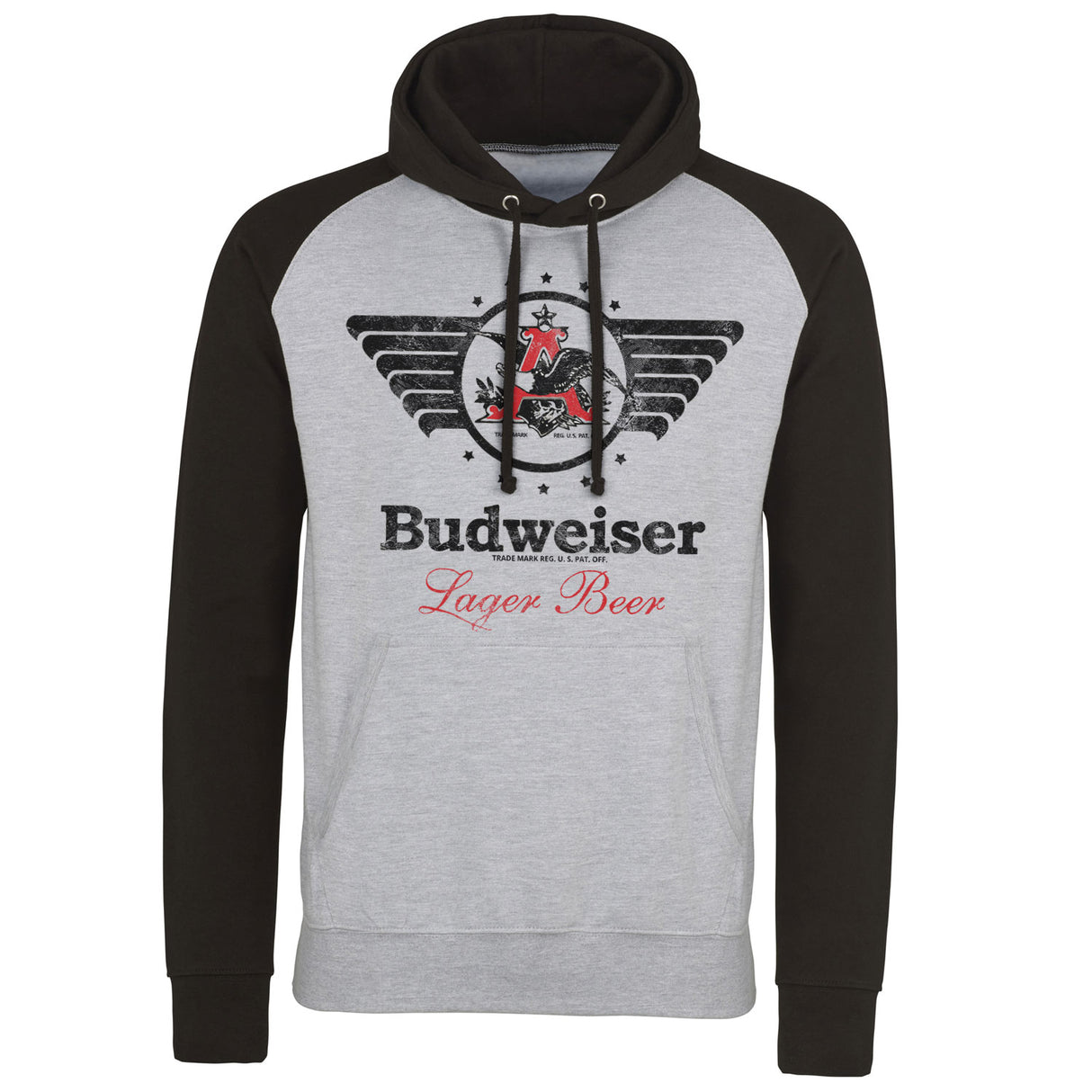 Budweiser Vintage Eagle Baseball Hoodie