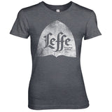 Leffe Distressed Alcove Logo Girly Tee