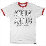 Stella Artois Retro Wordmark Ringer Tee