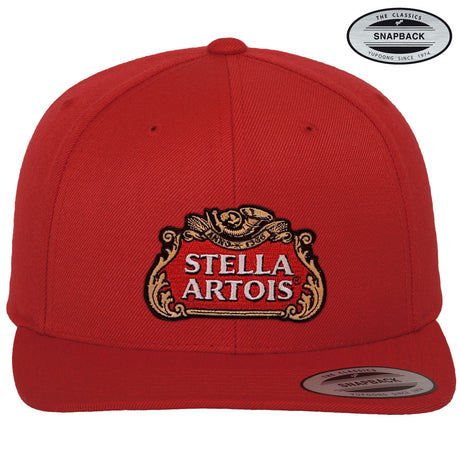 Stella Artois Logo Premium Snapback Cap