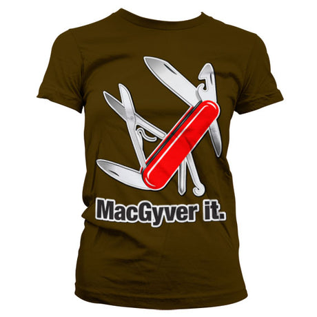 MacGyver It Girly Tee