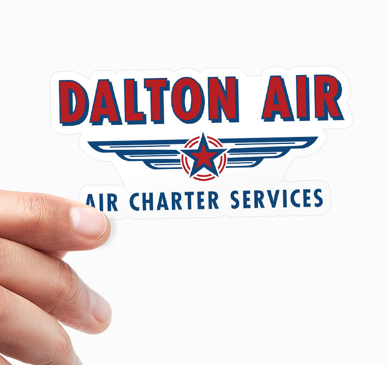 Dalton Air Charter Services Sticker