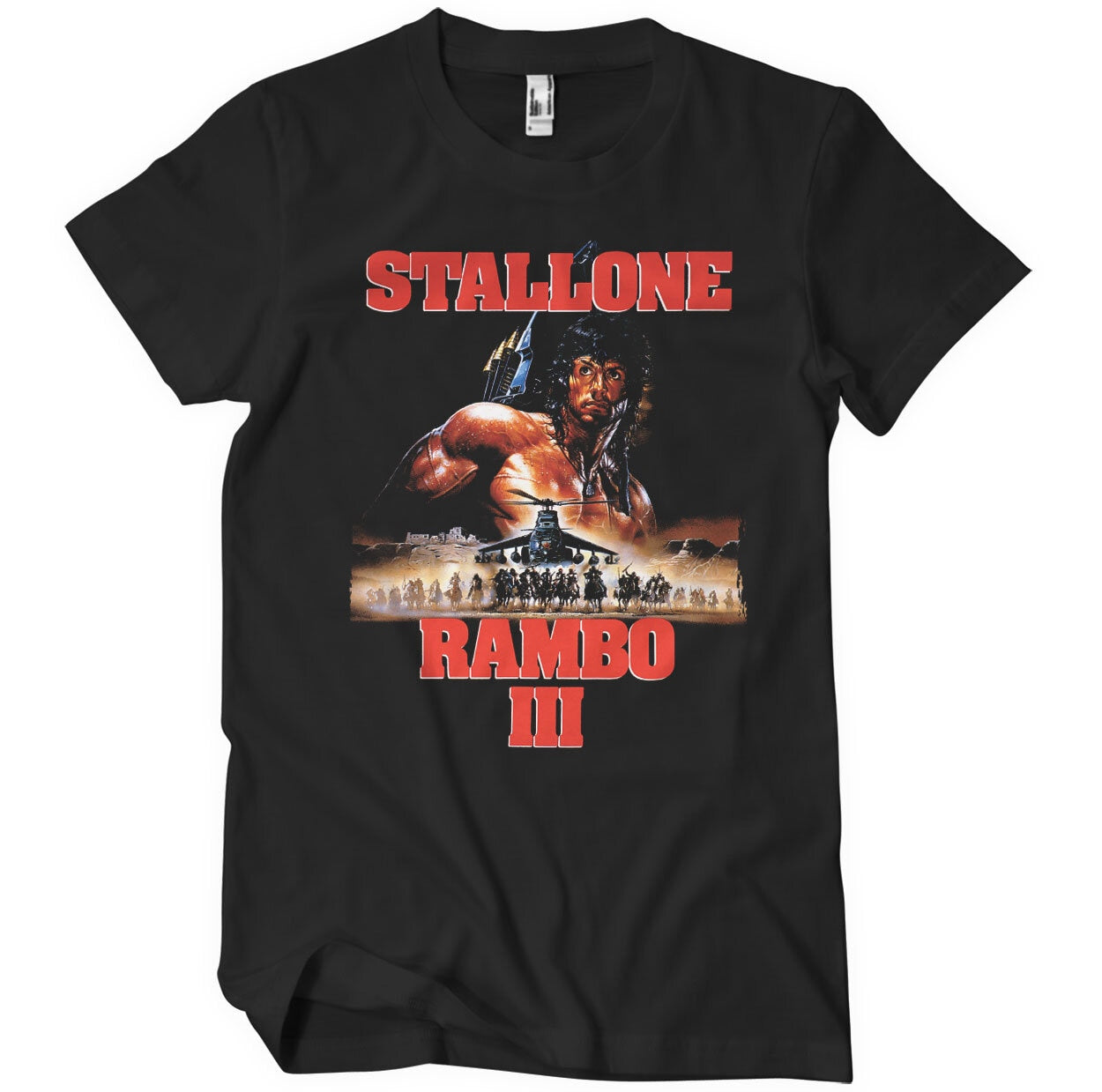 Rambo III Poster T-Shirt – Shirtstore