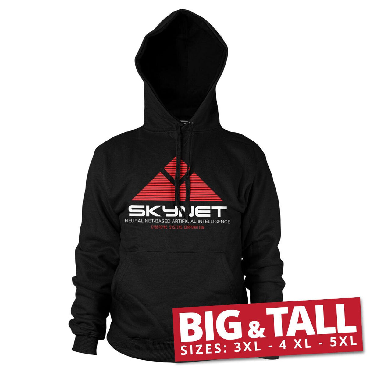 The Terminator - Skynet Big & Tall Hoodie