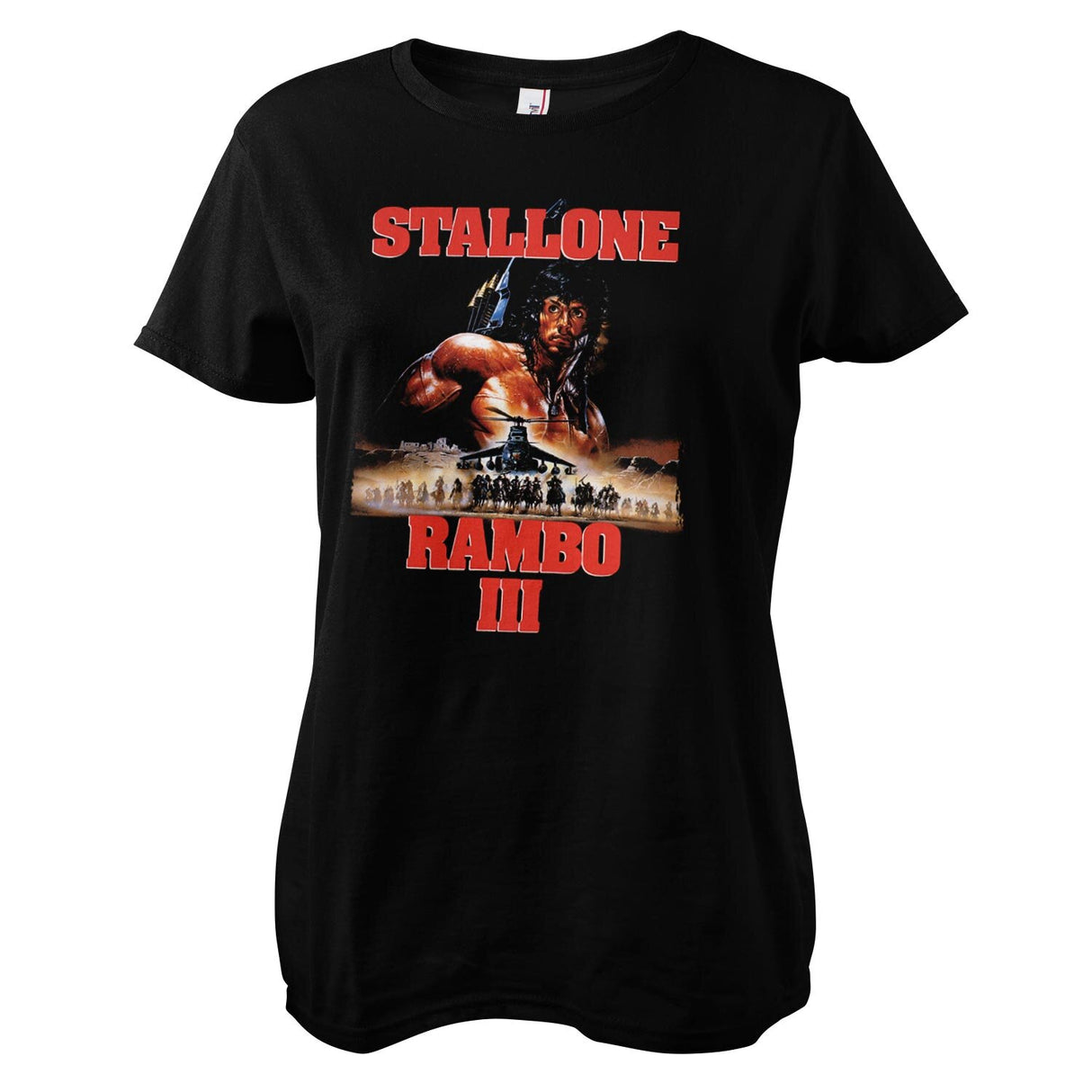 Rambo III Poster Girly Tee