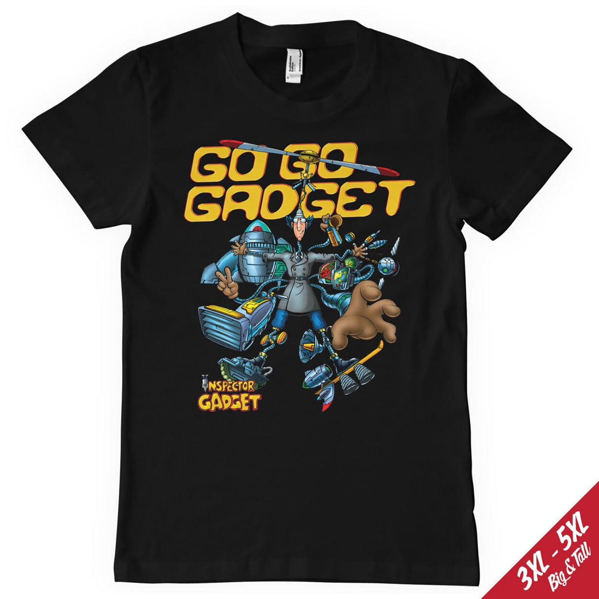 Inspector Gadget Big & Tall T-Shirt