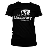 Discovery Channel Distressed Logo Girly Tee