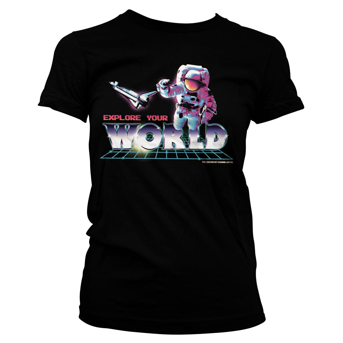 Discovery Channel - Explore Your World Girly Tee Girly Tee