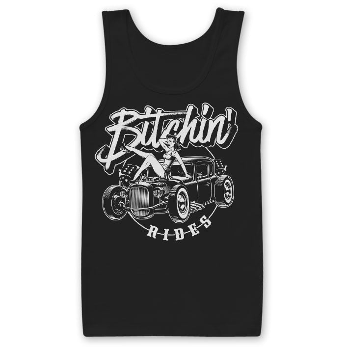 Bitchin' Rides - Hot Rod Hot Girls Tank Top