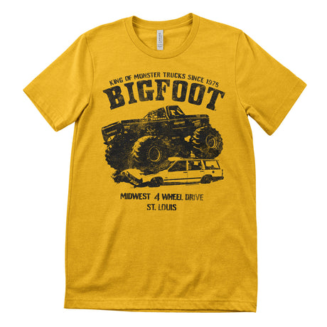 BIGFOOT Monster Car Crush T-Shirt