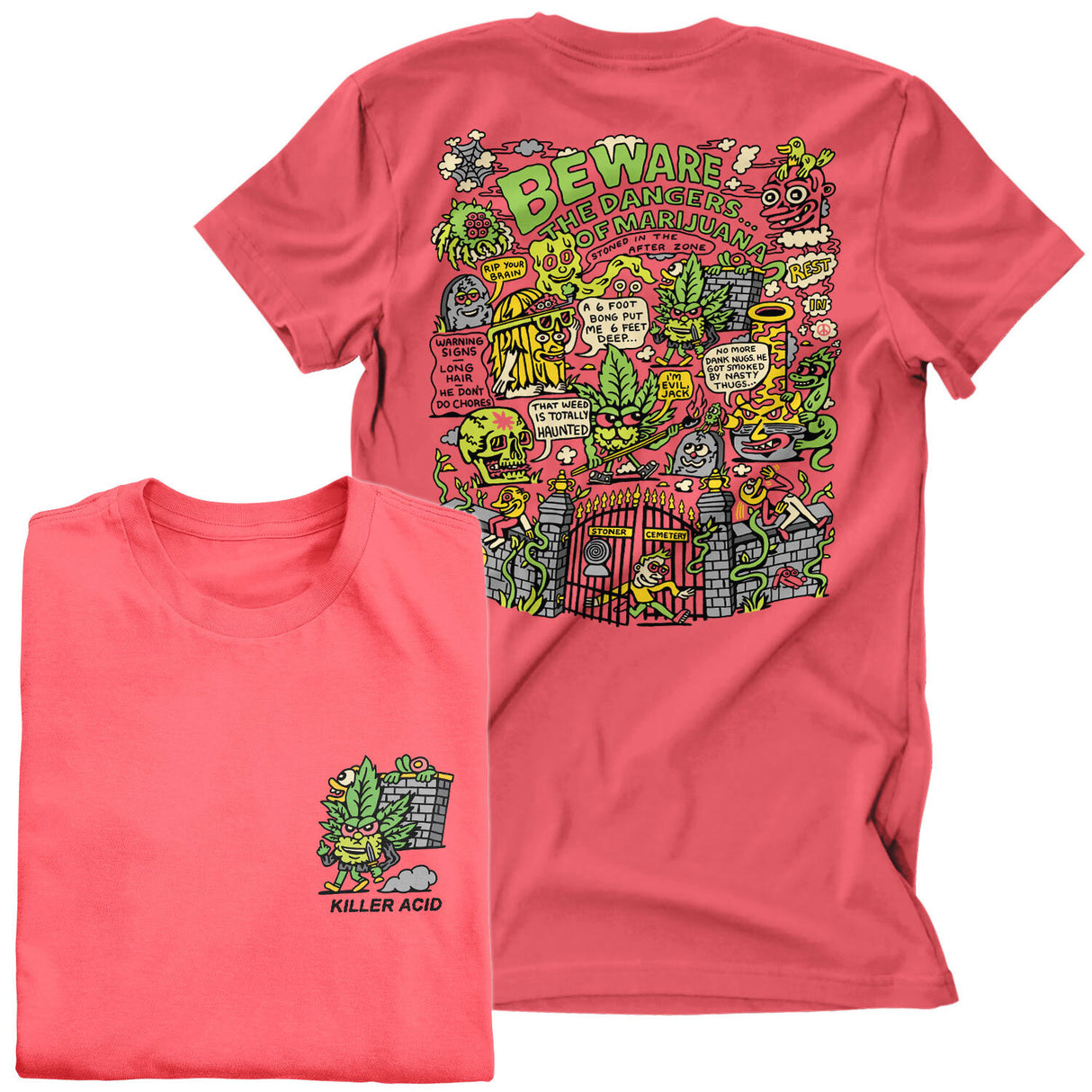 Killer Acid - Stoner Graveyard T-Shirt