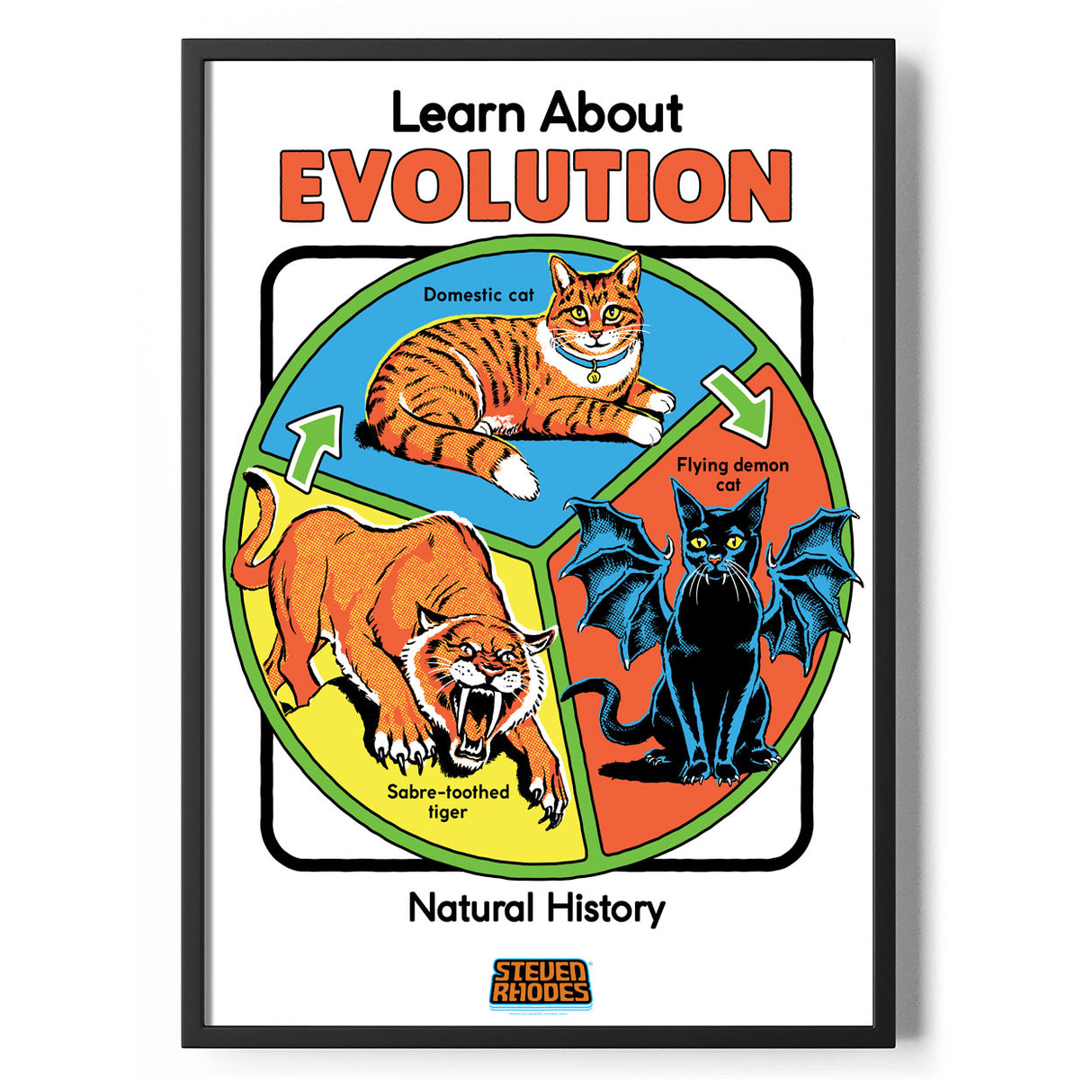 Learn About Evolution Poster Standard