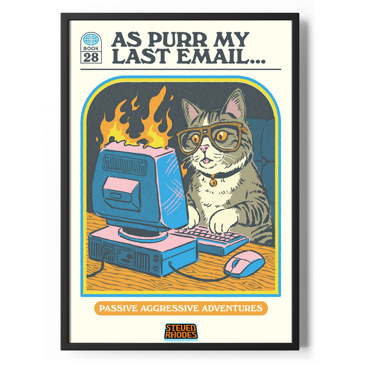 As Purr My Last Email Poster Standard