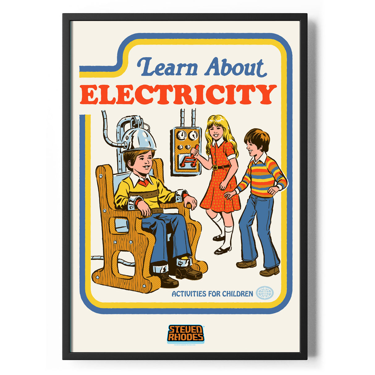 Learn About Electricity Poster Standard