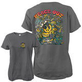 Killer Acid - Peace Out Girly Tee