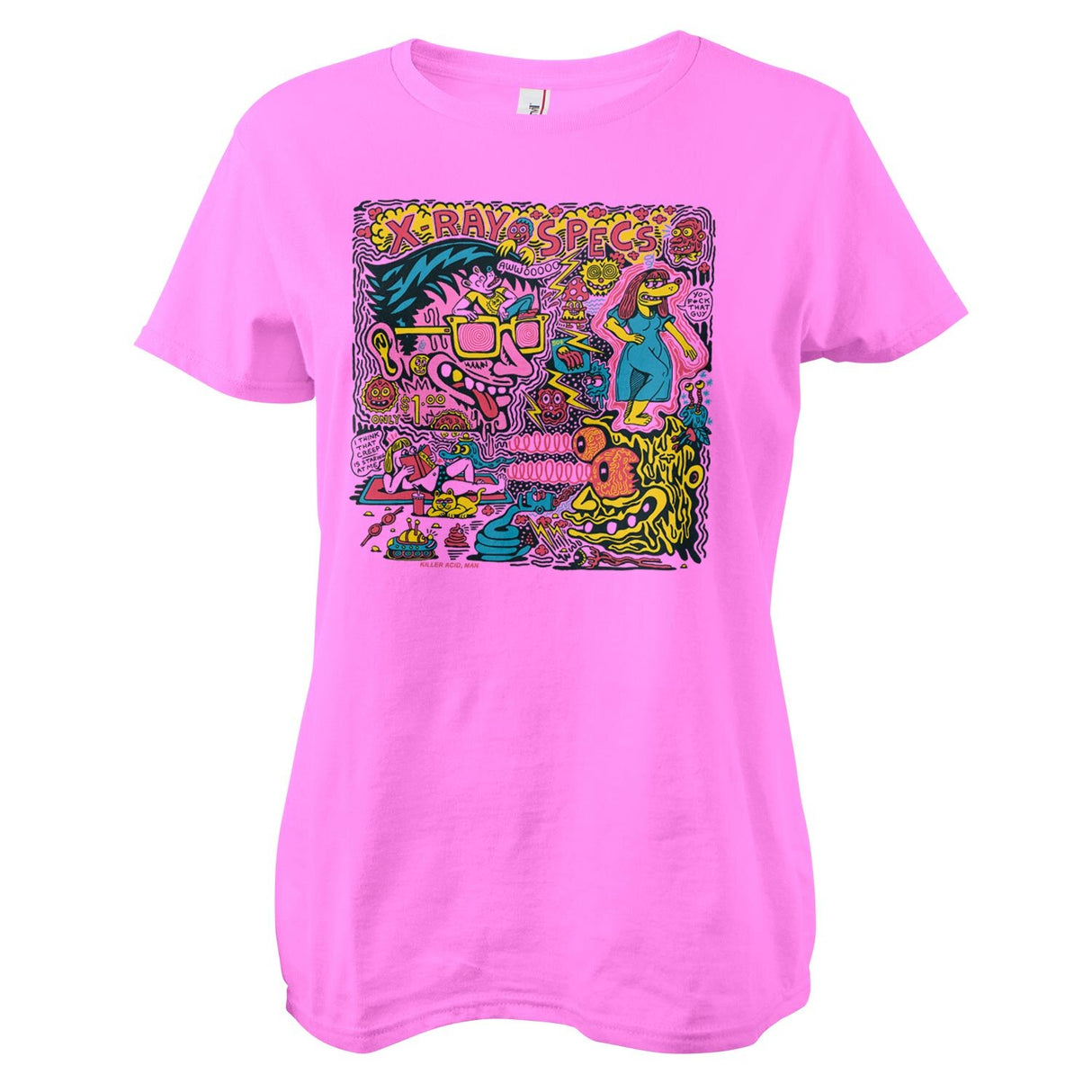 Killer Acid - X-Ray Specs Girly Tee