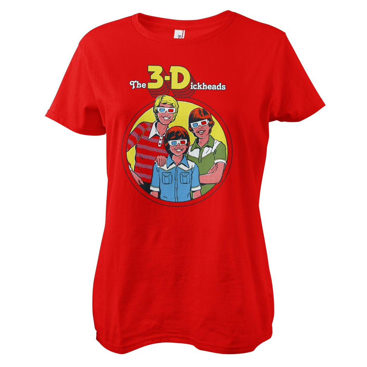 The 3-Dickheads Girly Tee