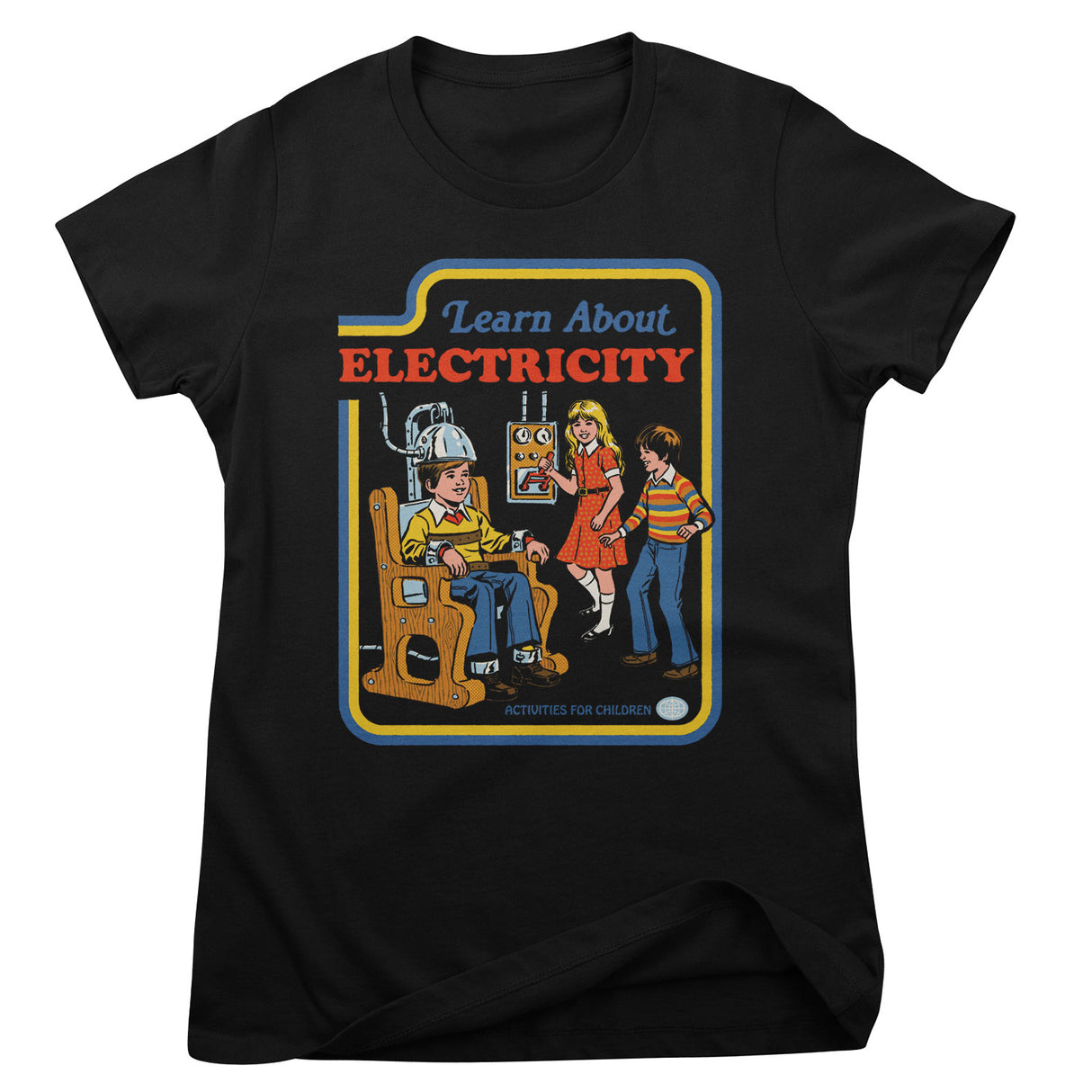 Steven Rhodes - Learn About Electricity Girly Tee