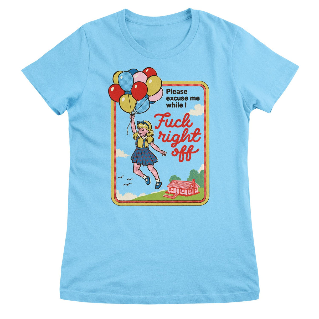 Steven Rhodes - F*ck Right Off Girly Tee