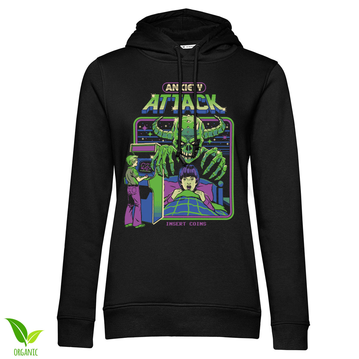 Anxiety Attack Girly Hoodie