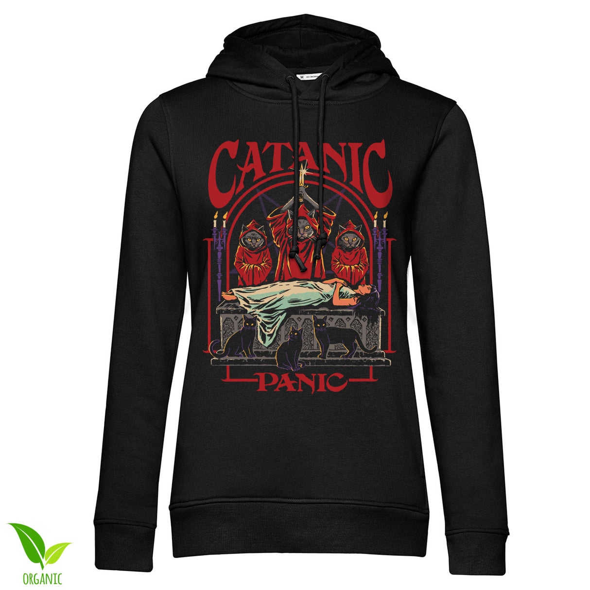 Catanic Panic Girly Hoodie