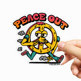 Killer Acid - Peace Out Sticker