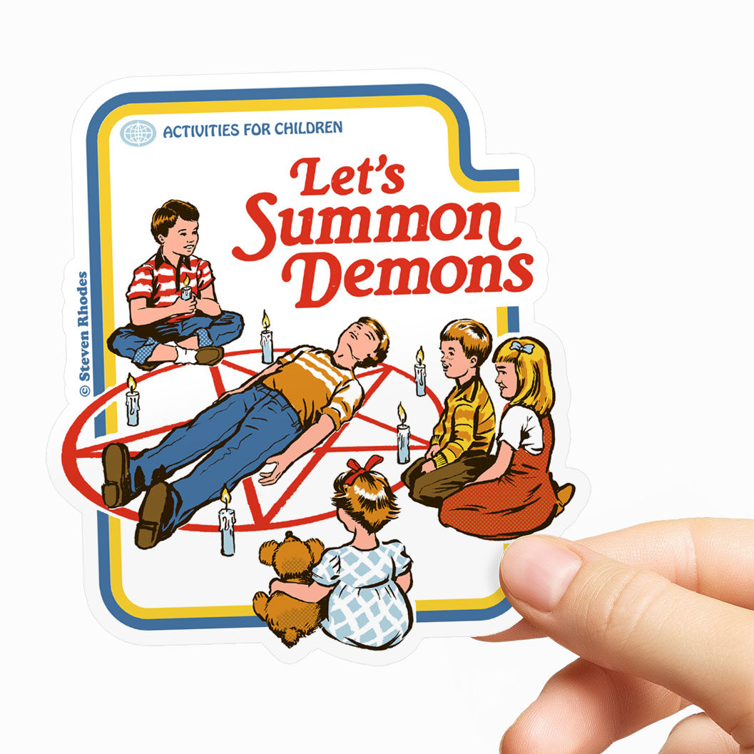 Steven Rhodes - Let's Summon Demons Sticker