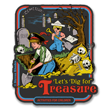 Steven Rhodes - Let's Dig For Treasure Sticker