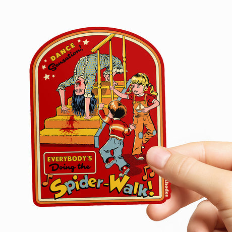 Steven Rhodes - Doing The Spider-Walk Sticker