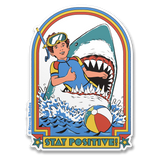 Steven Rhodes - Stay Positive Sticker