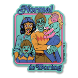 Steven Rhodes - Normal Is Boring Sticker