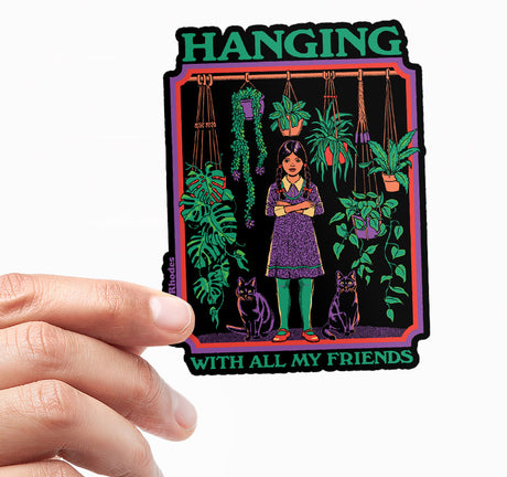 Steven Rhodes - Hanging With All My Friends Sticker