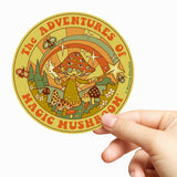 Steven Rhodes - The Adventures Of Magic Mushroom Sticker