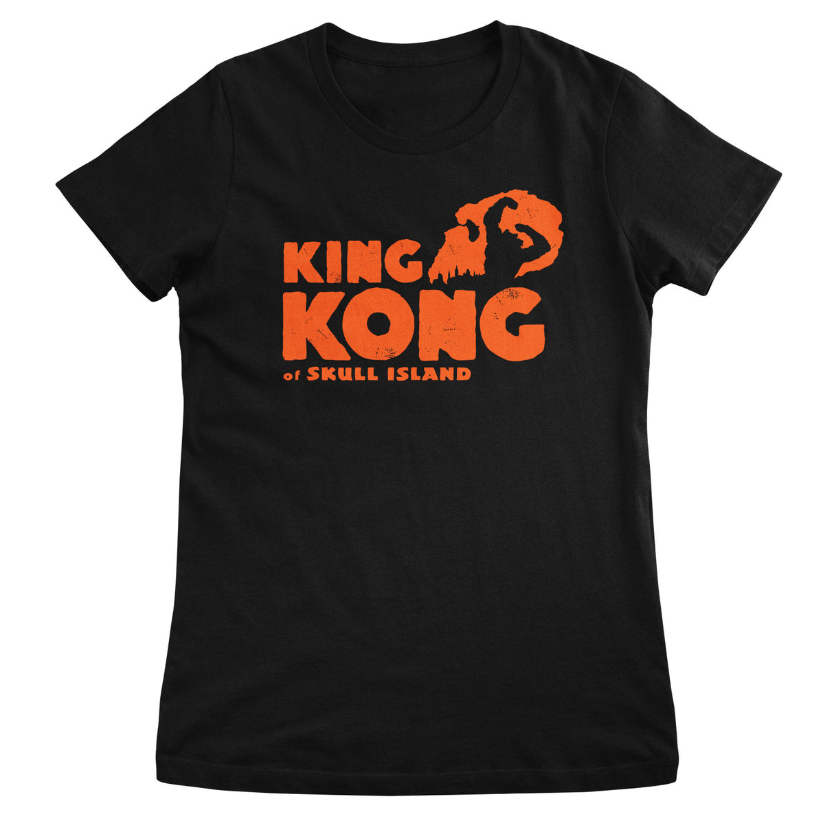 King Kong of Skull Island Logo Girly Tee