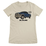 RAM Blue Truck Girly Tee