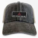 Dodge Logo Patch Vintage Trucker Cap