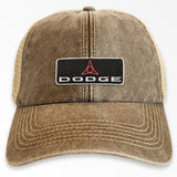 Dodge Logo Patch Vintage Trucker Cap