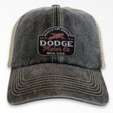 Dodge Motor Co Patch Vintage Trucker Cap