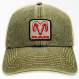 RAM Logo Patch Vintage Trucker Cap