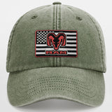 RAM Trucks Flag Patch Vintage Low Profile Cap
