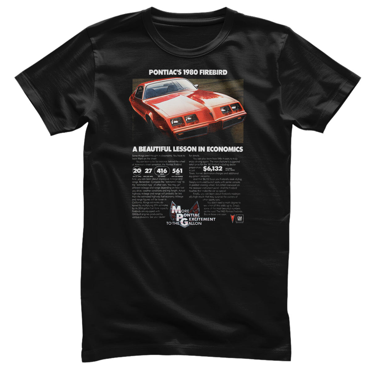1980 Firebird Economics T-Shirt