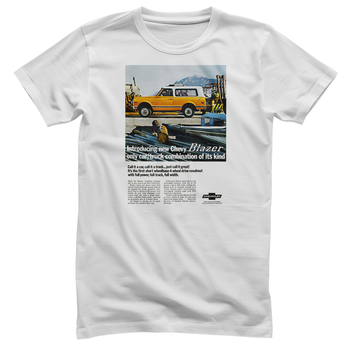 Chevy Blazer Car & Truck Combination Add T-Shirt
