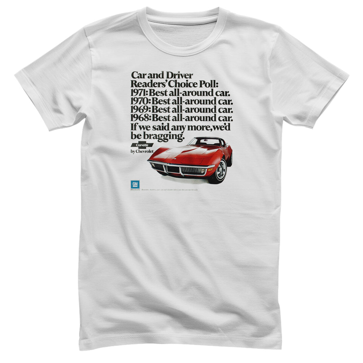 Corvette - Car and Driver Bragg T-Shirt